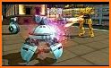 Futuristic Robot Battle : Flying Car War related image