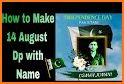 Pakistan Day Frame With Name related image