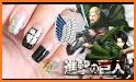 How to draw attack on titan glitter step by step related image