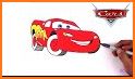 How To Color  Lightning Mcqueen related image