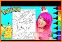 Pika Coloring And Pokezz related image