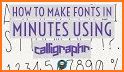 Fontise Font Maker Keyboard Tips || Elegant Fonts related image