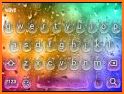 Color Rain Water Keyboard Live related image