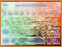 Blue Water Rain Droplets Keyboard Theme related image