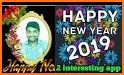 2019 New Year Photo Frames - New Year Wishes 2019 related image