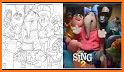 Sing 2 coloring Book related image