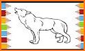 Wolf Coloring Pages - Wolf Colors Games related image