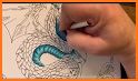 Coloring Book Dragon related image