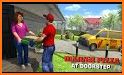 Smart Taxi Pizza Delivery Boy: New Driving Games related image