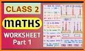 Worksheet Maths related image