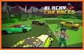 Blocky Car Races - Mega Ramps Game related image