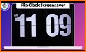 Flip clock & clock widget related image