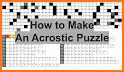 Acrostic Puzzle—Logic Fill in related image