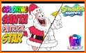 Santa Claus Pixel Art: Christmas Color By Number related image