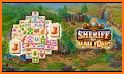 Sheriff of Mahjong: Match tiles & restore a town related image