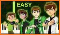 Ben 10 Song Tiles Game related image