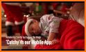 Santa In Photo – Santa Photo Stickers related image