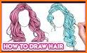 How to Draw Hair - Learn Drawing related image