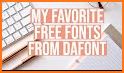 Fonts: Cursive & Custom related image