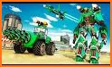 Heavy Excavator Robot Game: Helicopter Robot war related image