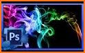 Colorful Smoke Neon Light Theme related image