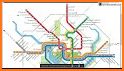 Washington DC Metro Route Map related image