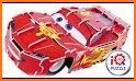 Lightning puzzle with McQueen related image