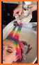 Hair Salon - Paint Rainbow Hair related image