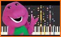 Barney - I Love You Piano Game related image