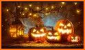 Creepy Pumpkin Keyboard Background related image