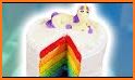 Amazing Unicorn Chocolate Bar Cake! Rainbow Chef related image