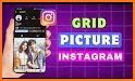 Grid Photo Maker for Instagram 9 Grid Giant Square related image