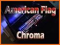 American Flag Stars Keyboard Theme related image