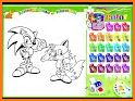 Coloring Book For Sonic Games related image