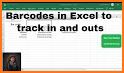 Barcodes, Photos,GPS data to Excel LoMag Inventory related image