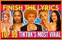 Tik Tok - Finish the Lyrics related image