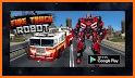 Firefighter Robot Transform Fire Truck Robot Games related image