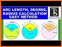 Circle calculator + Arc Calculator - No Ads related image