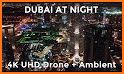 Dubai Night Skyline Theme Launcher related image