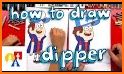 how to draw Gravity Falls related image