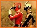 samurai heroes : power rangers run related image