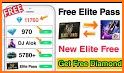 Free Diamonds, Elite Pass & DJ Alok For Free Firee related image