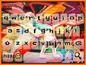 Neon Graffiti DJ Keyboard Theme related image