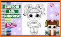 Coloring Book Doll Surprise -WDM1 LOL related image