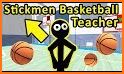 Stickman Teacher. Basketball Basics related image