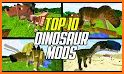 Jurasic mod for MCPE related image