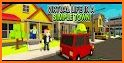 Virtual Blocky Life Simple Town 3D New Games 2020 related image