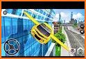 Real Flying Car Driving Simulator 3D : Modern Car related image