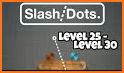 Slash/Dots.  Physics Puzzle related image