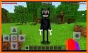 Scary Cartoon Cat mod for mcpe related image